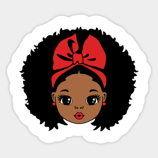 Pretty Black Girl, Black Girl Magic Sticker